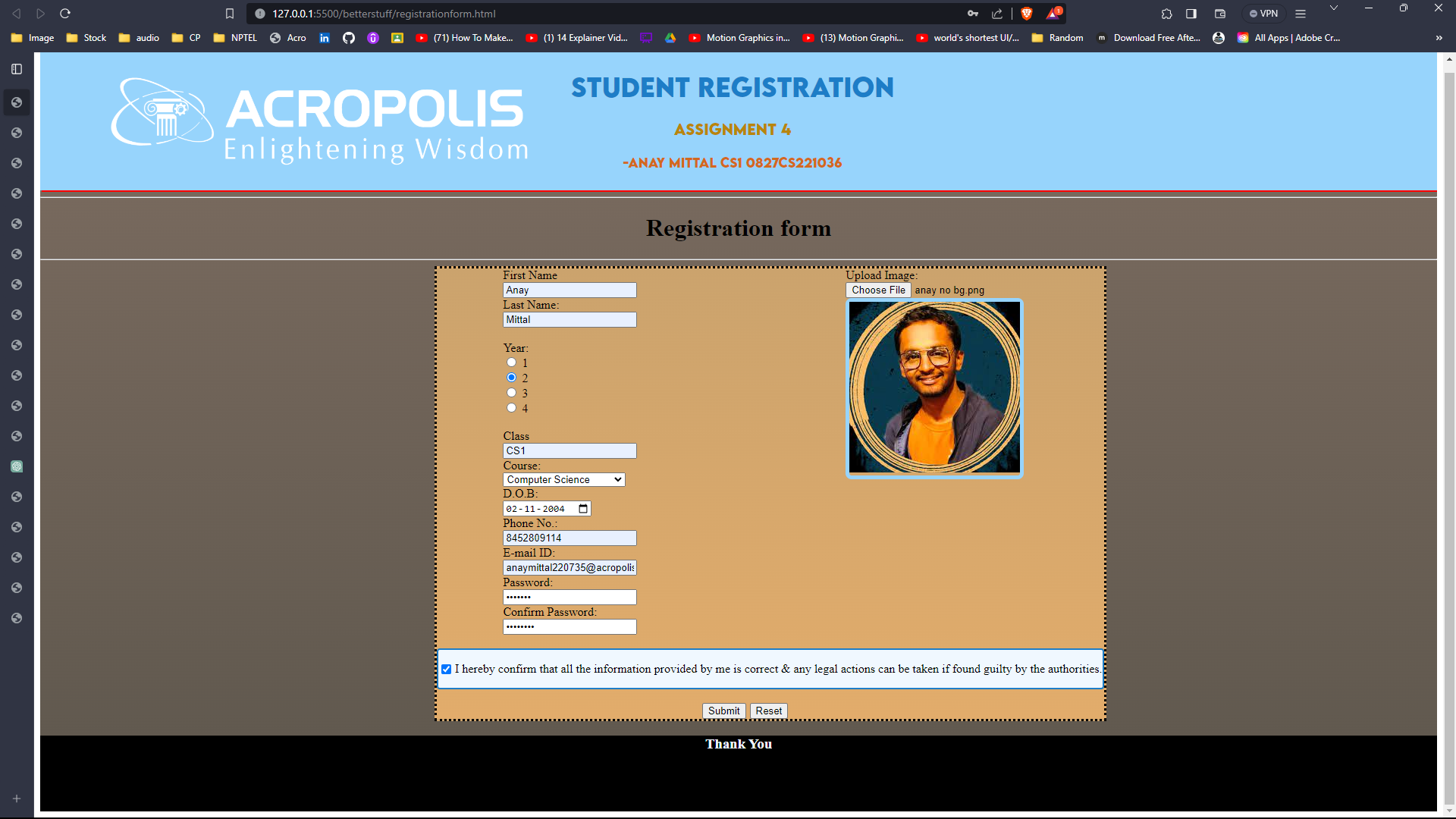 Registration