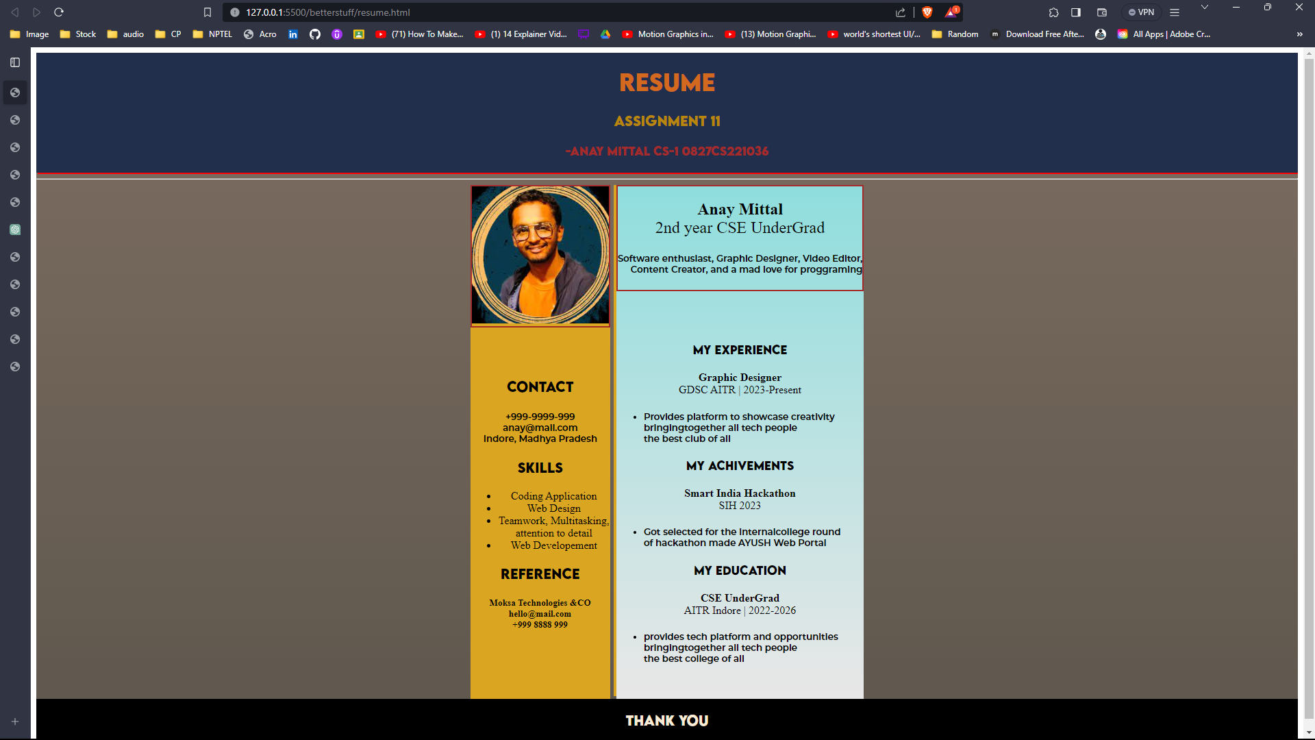 Resume