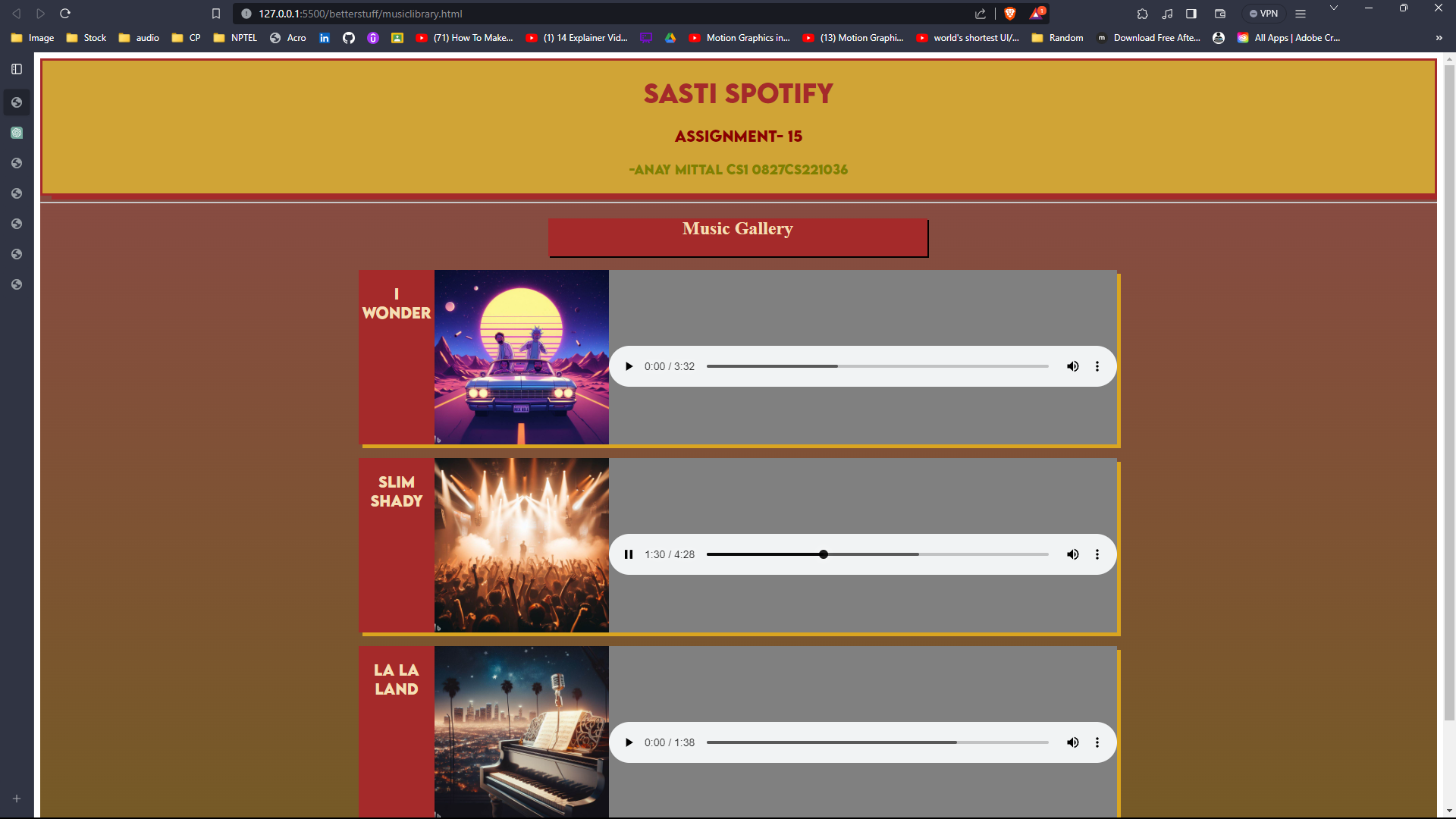 Music Library